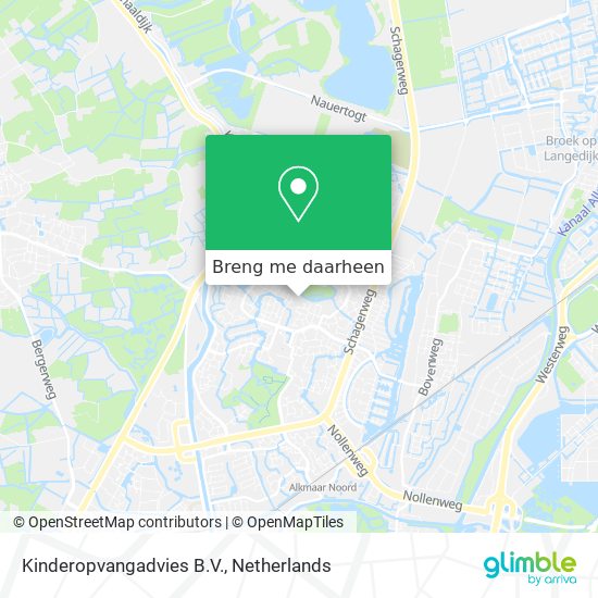 Kinderopvangadvies B.V. kaart