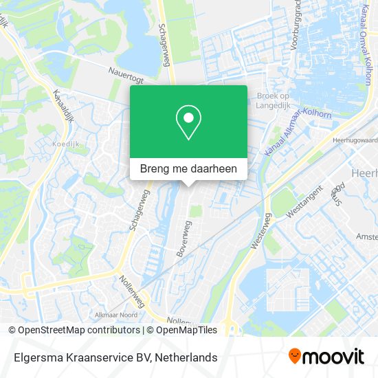 Elgersma Kraanservice BV kaart