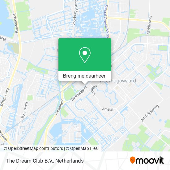The Dream Club B.V. kaart