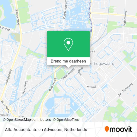 Alfa Accountants en Adviseurs kaart