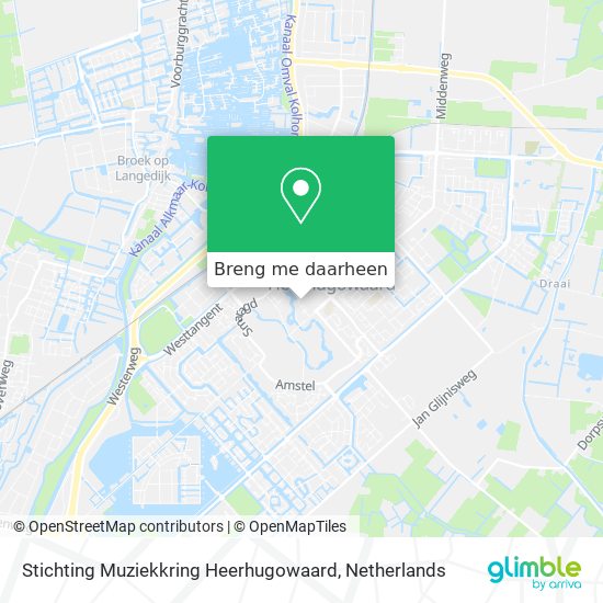Stichting Muziekkring Heerhugowaard kaart