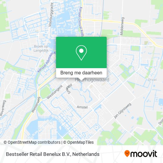 Bestseller Retail Benelux B.V. kaart