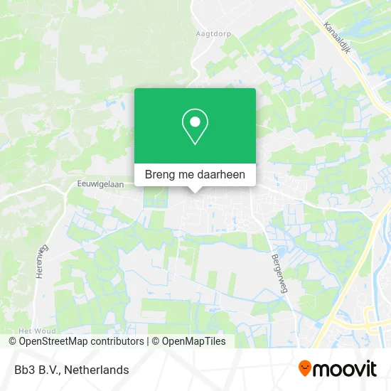 Bb3 B.V. kaart