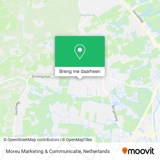 Moreu Marketing & Communicatie kaart