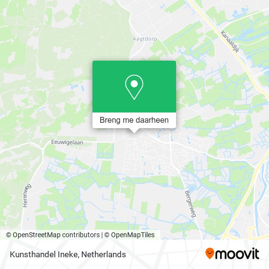 Kunsthandel Ineke kaart