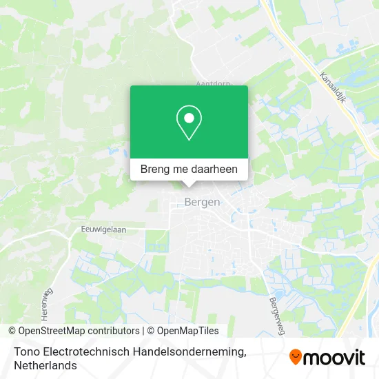 Tono Electrotechnisch Handelsonderneming kaart