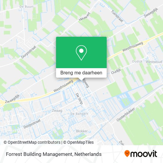 Forrest Building Management kaart