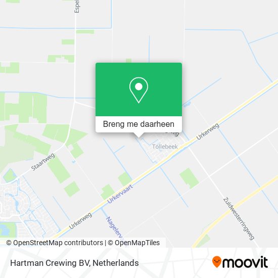 Hartman Crewing BV kaart