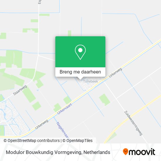 Modulor Bouwkundig Vormgeving kaart