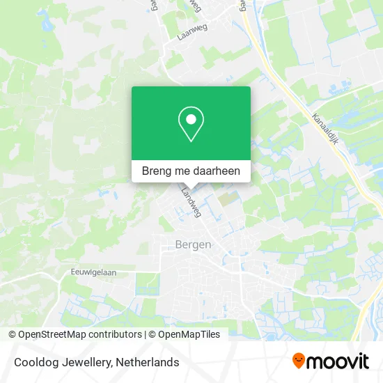 Cooldog Jewellery kaart