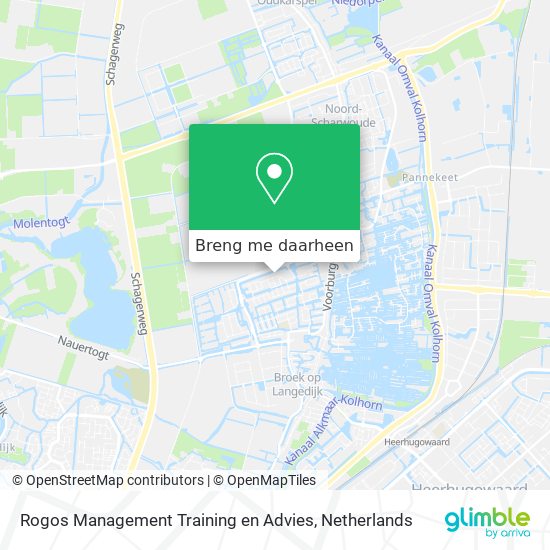 Rogos Management Training en Advies kaart