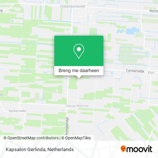 Kapsalon Gerlinda kaart