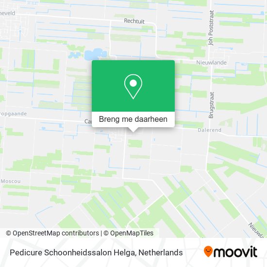 Pedicure Schoonheidssalon Helga kaart