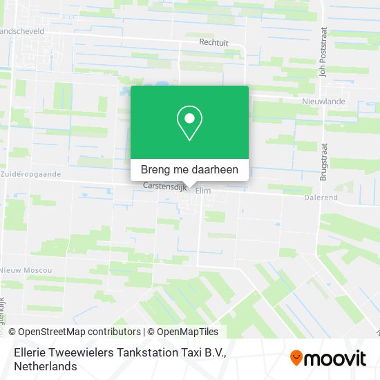 Ellerie Tweewielers Tankstation Taxi B.V. kaart
