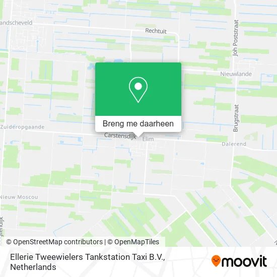 Ellerie Tweewielers Tankstation Taxi B.V. kaart
