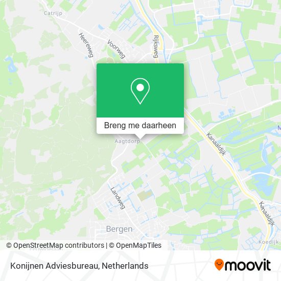 Konijnen Adviesbureau kaart