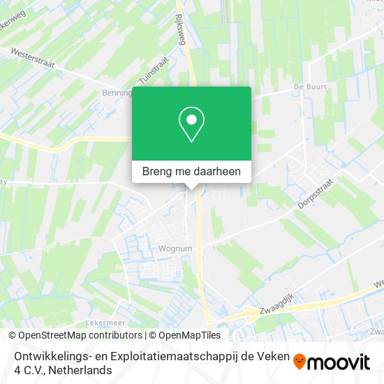 Ontwikkelings- en Exploitatiemaatschappij de Veken 4 C.V. kaart