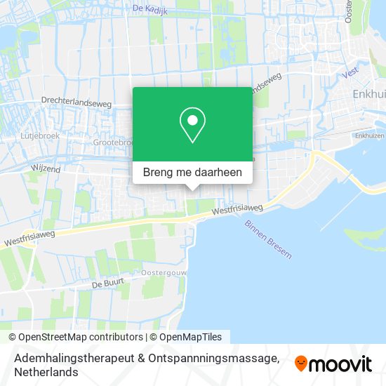 Ademhalingstherapeut & Ontspannningsmassage kaart