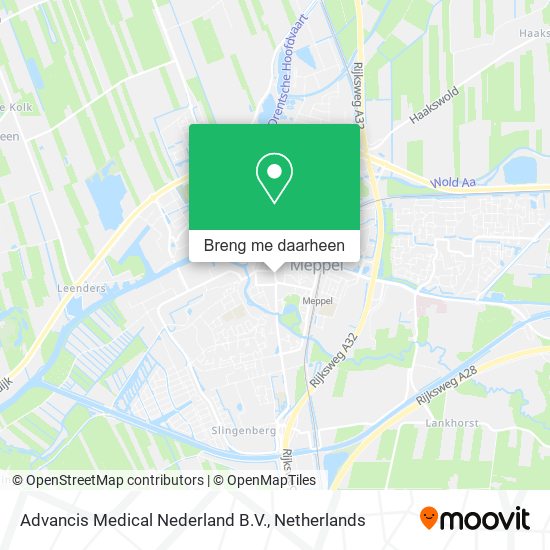 Advancis Medical Nederland B.V. kaart