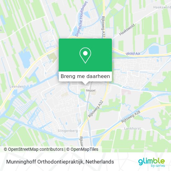 Munninghoff Orthodontiepraktijk kaart