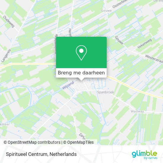 Spiritueel Centrum kaart