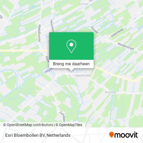 Esri Bloembollen BV kaart
