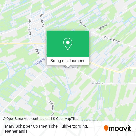 Mary Schipper Cosmetische Huidverzorging kaart