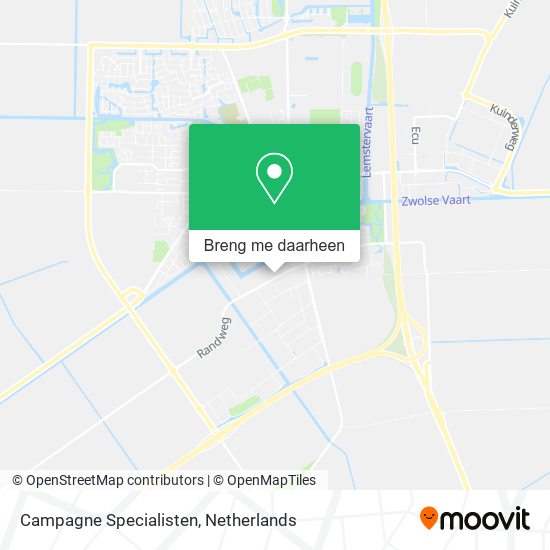 Campagne Specialisten kaart