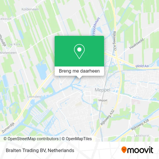 Bralten Trading BV kaart