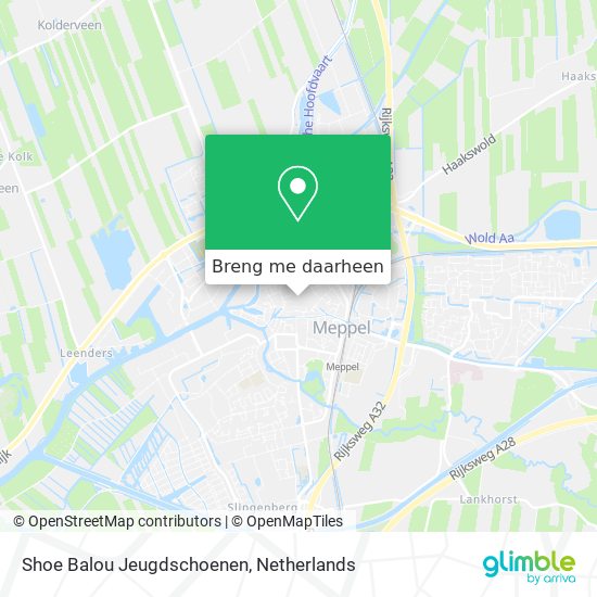 Shoe Balou Jeugdschoenen kaart