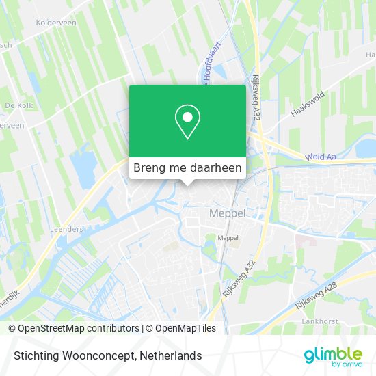 Stichting Woonconcept kaart