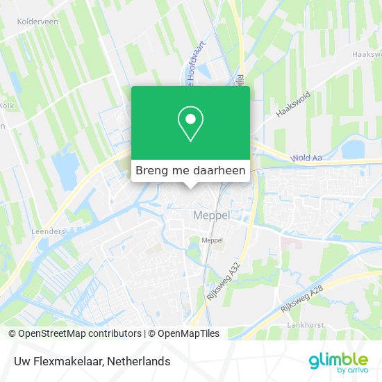 Uw Flexmakelaar kaart