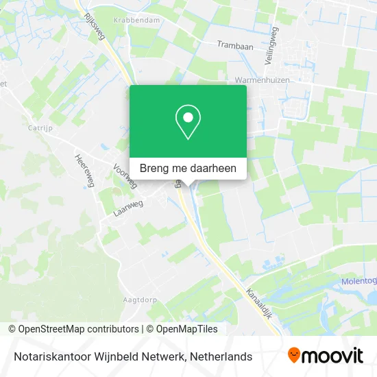 Notariskantoor Wijnbeld Netwerk kaart