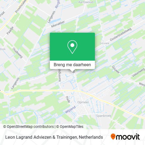Leon Lagrand Adviezen & Trainingen kaart