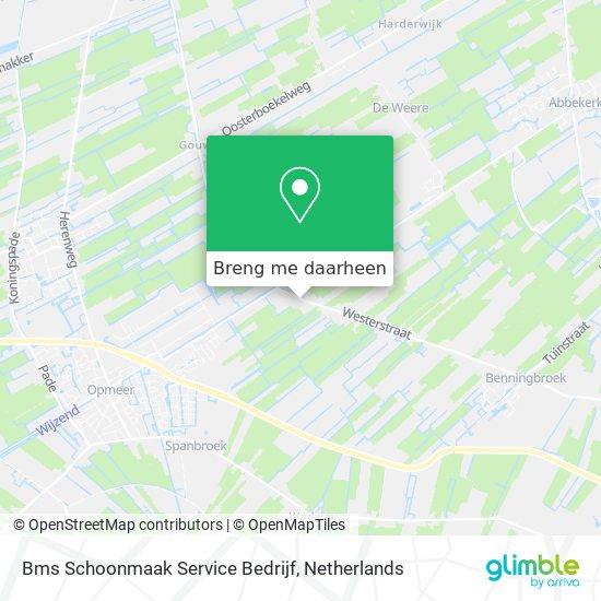 Bms Schoonmaak Service Bedrijf kaart