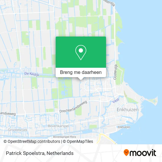Patrick Spoelstra kaart