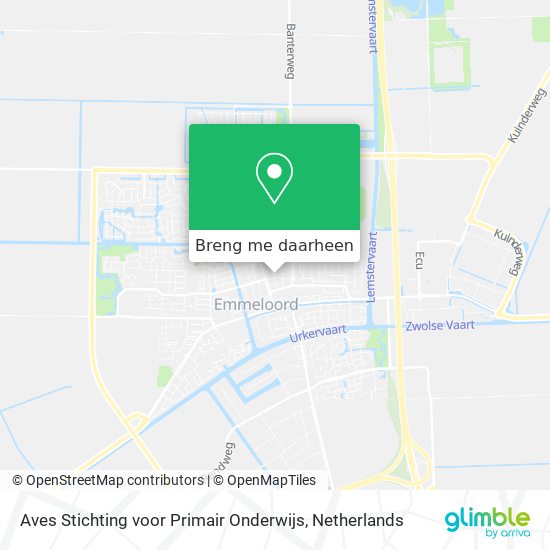 Aves Stichting voor Primair Onderwijs kaart