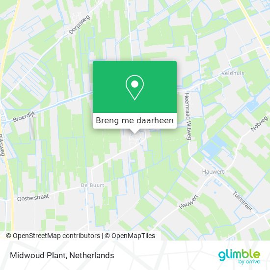 Midwoud Plant kaart