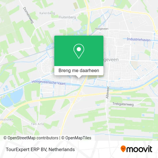 TourExpert ERP BV kaart