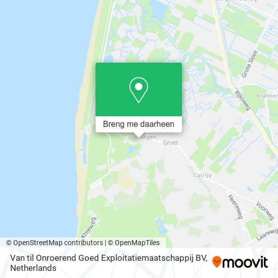 Van til Onroerend Goed Exploitatiemaatschappij BV kaart