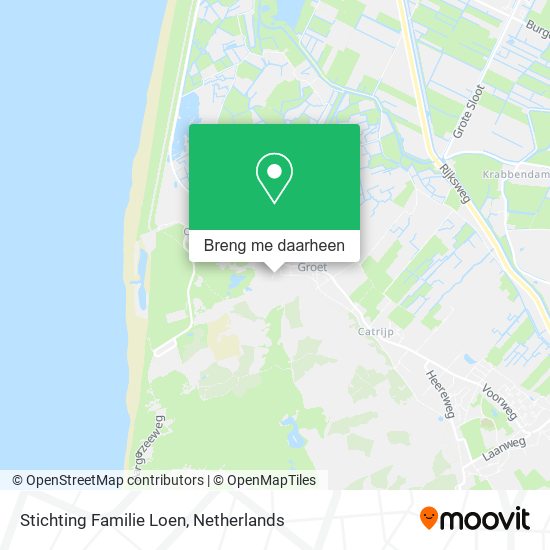 Stichting Familie Loen kaart