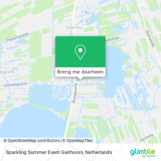 Sparkling Summer Event Giethoorn kaart