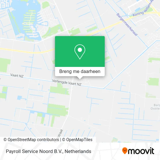 Payroll Service Noord B.V. kaart