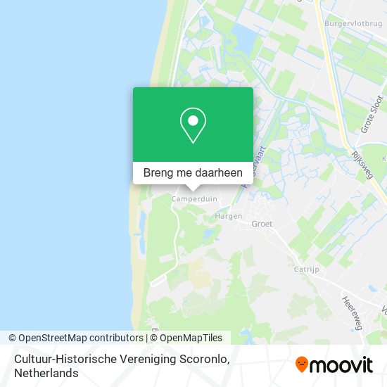 Cultuur-Historische Vereniging Scoronlo kaart