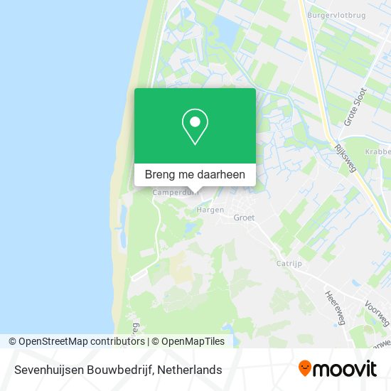Sevenhuijsen Bouwbedrijf kaart