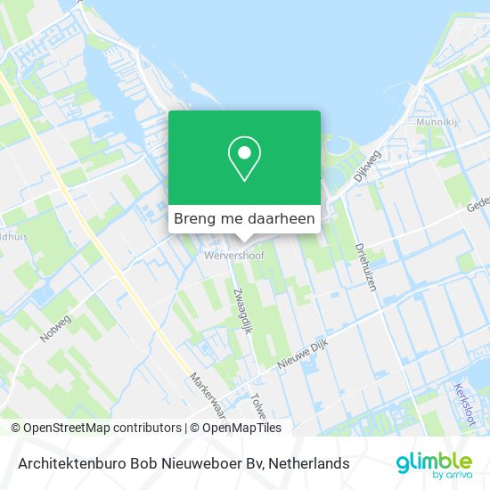 Architektenburo Bob Nieuweboer Bv kaart