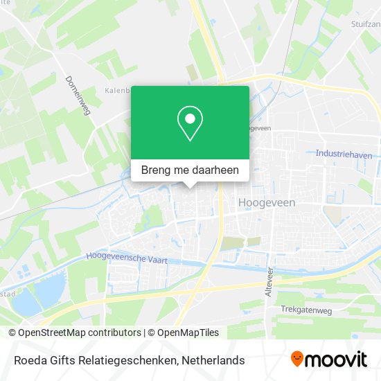 Roeda Gifts Relatiegeschenken kaart