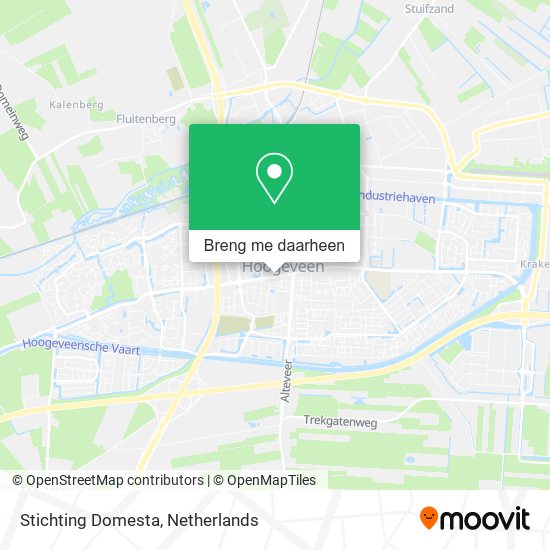Stichting Domesta kaart