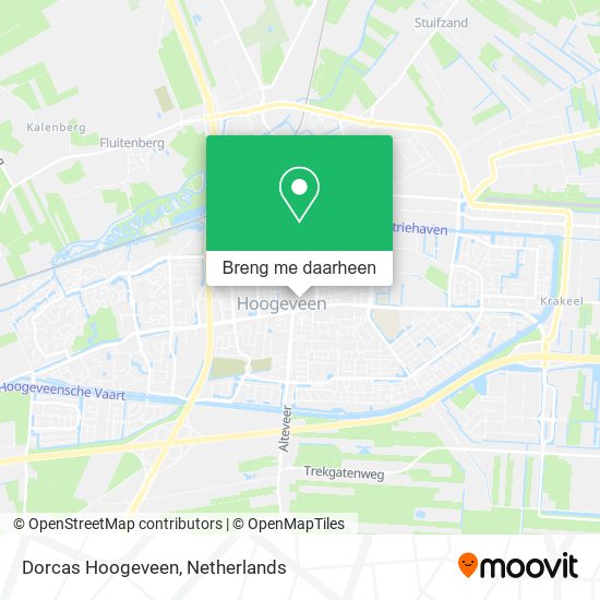 Dorcas Hoogeveen kaart