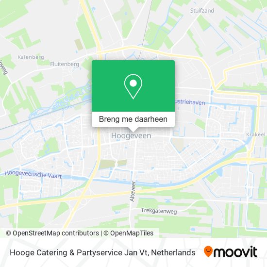 Hooge Catering & Partyservice Jan Vt kaart